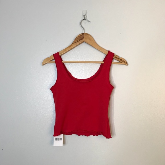 Women’s Ruffled Tank Top - Picture 3 of 3